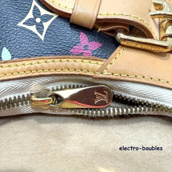 Louis Vuitton Greta Handbag Murakami Multicolor Hobo w/Original Receipt - MINT! - Picture 15 of 16